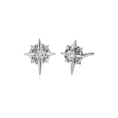 Disney Alloy Stud Earrings Unisex Silver Disney Сплав Серьги-гвоздики Унисекс Серебряный
