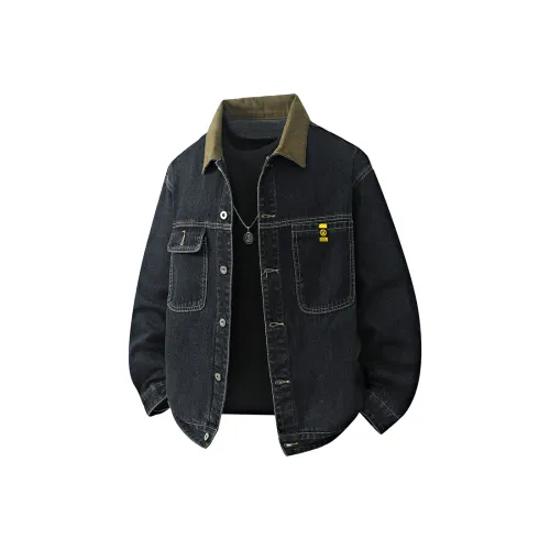 PULUSHIDUOTEMENGDE Denim Jacket Unisex