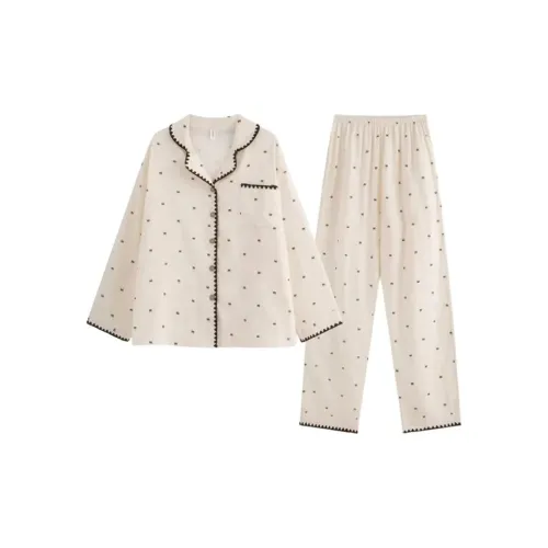 Sleep Медведь [K85348] Женские Пижамные Комплекты