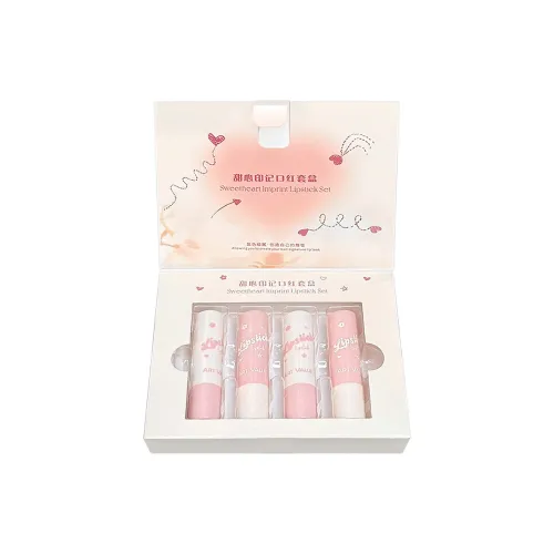ART VALUE Sweetheart Lipstick Наборы одежды Box 4 шт Мягкий матовый 3,7г*4
