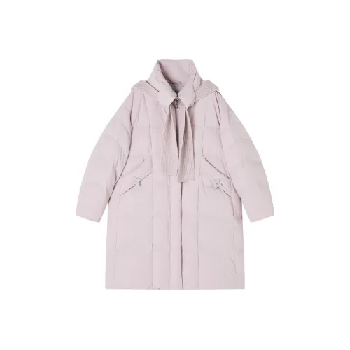 XIANGYING Светло-розовый Женский Пуховик