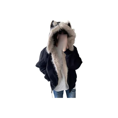 XUBAIHUO Черный Желтый Унисекс Пуховики