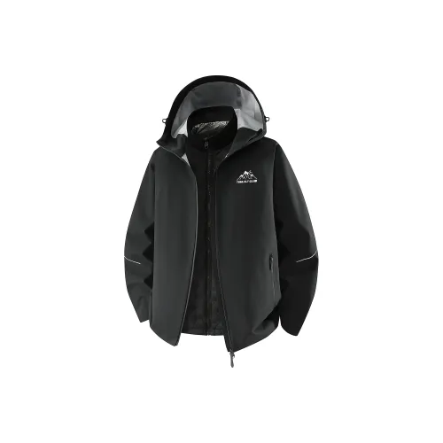 TSMLXLT Водонепроницаемый Ветрозащитный Дышащий Устойчивый к истиранию Термический ветровка Унисекс