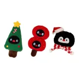 Рождественские деревья Пингвин + Тыква + Шарф Пингвин