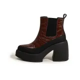 Черный и коричневый, флисовая подкладка