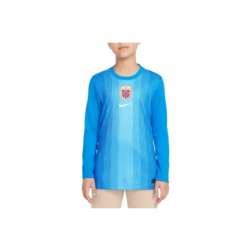 nike Т-рубашка Норвегия 2025 26 Stadium Goalkeeper Детская