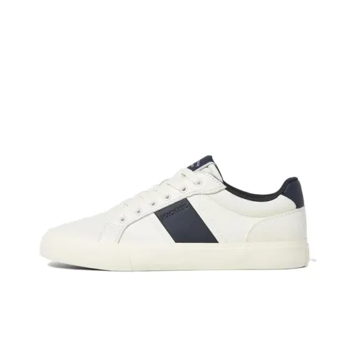 HACKETT LONDON Heritage Low Top Скейтборд Кроссовки Мужские Белые