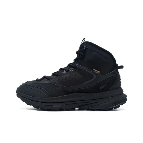 XTEP Устойчивый к истиранию Термический Высокий Топ Повседневные Беговые Кроссовки Мужские