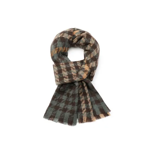 POLOMEISDO Шаль Два в Один Премиум Feel Модный Корейский стиль Студенты Вязаный шарф Набор в подарочной коробке Женские