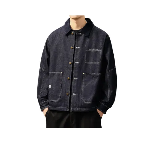 GUISE Синий Унисекс Джинсовые куртки