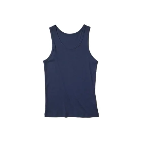 UNIQLO Темно-синие мужские майки