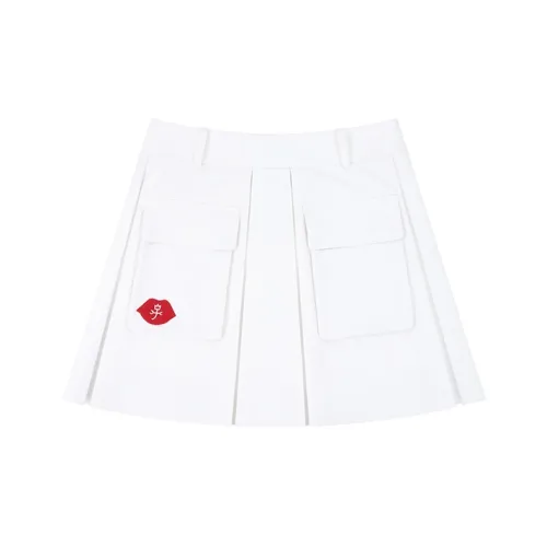 CASTELBAJAC Повседневные короткие юбки Одиночный цветок Ветка Женские