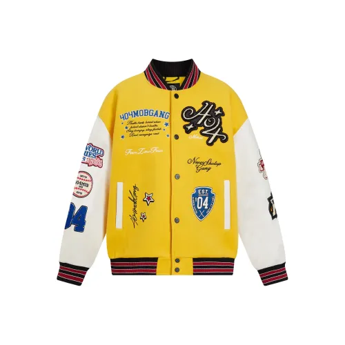 404MOB GANG Бейсбольная куртка Унисекс