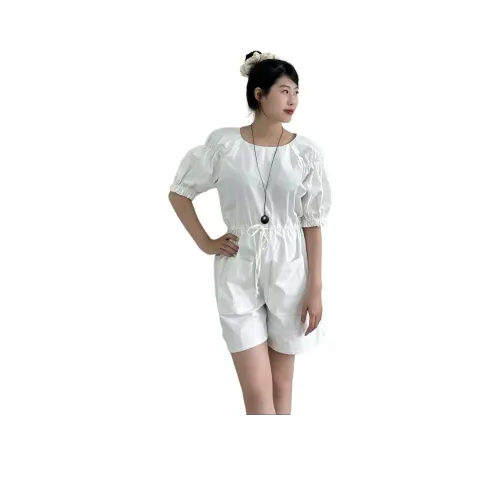 RDRE Белый Женский Комбинезон