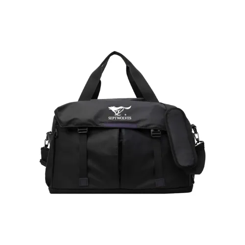 SEPTWOLVES Ткань Сумка Унисекс Черный