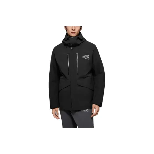 Ecco x White Mountain Collaboration Ветрозащитный Теплоизоляционный And Вода Репеллент Ветровка Мужской