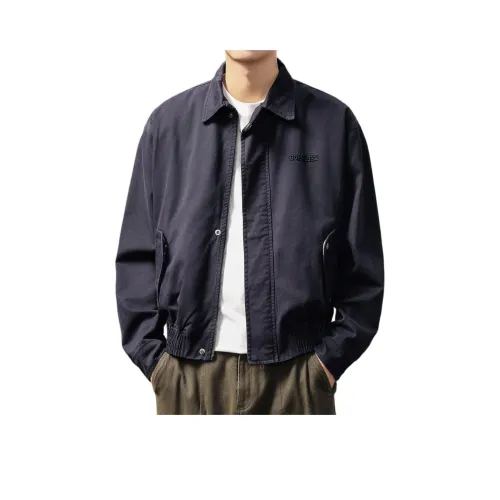 GUISE Темно-синие унисекс куртки