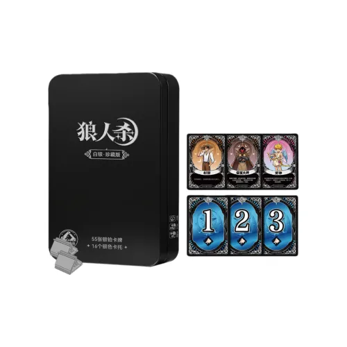 Werewolf Белый серебристый Collector's Edition Настольные и карточные игры Мафия