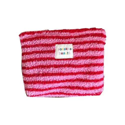 Geanno Осенний Зимний Милый Плюшевый Ins Makeup Bag Эксклюзивный Дизайн Косметичка Сумка для хранения Клатч Сумка для туалетных принадлежностей Портативная Сумка