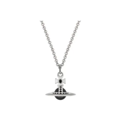 Vivienne Westwood Brass Necklaces Унисекс Серебристый Черный