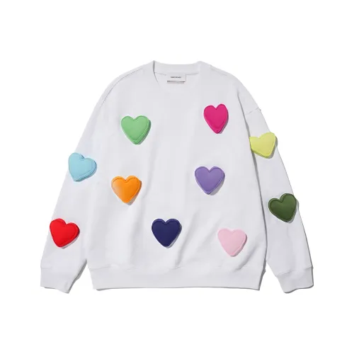 SQQZ Project Круглый вырез Свободный крой Свитшот Унисекс