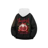 Black Jacket (В комплекте с высококачественным тяжелым белым и серым свитшотом Фотиния)