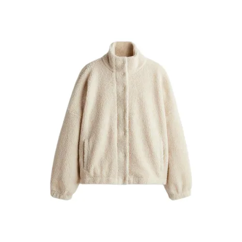 H M Light Beige Женские Вельветовые Куртки