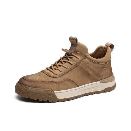 SENJIALUO Поддержка устойчивость к истиранию легкий средний топ повседневная обувь мужской