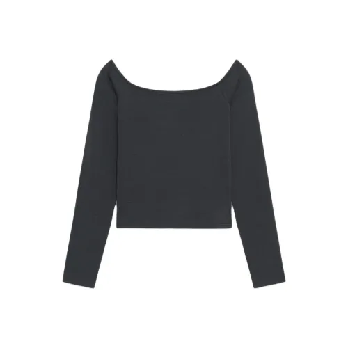 ZARA Свинец Женские T-рубашки