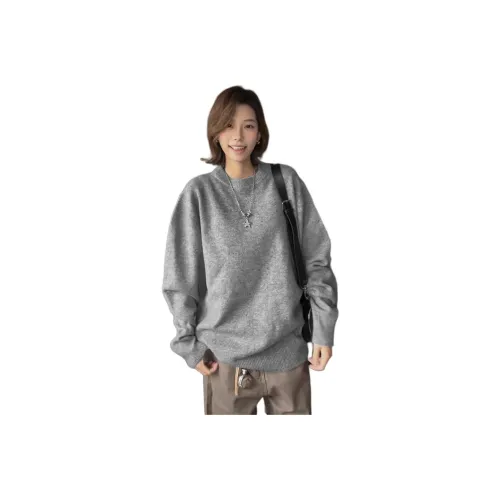 TUOFEI Светло-серый Унисекс Трикотаж