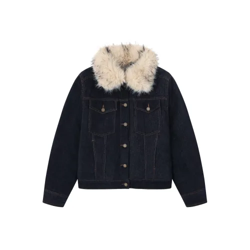 7 SEVFUN Синий Женские пуховики