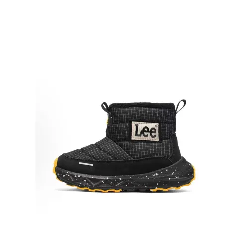 LEE KIDS' Хлопок Ботинки Детские Черные