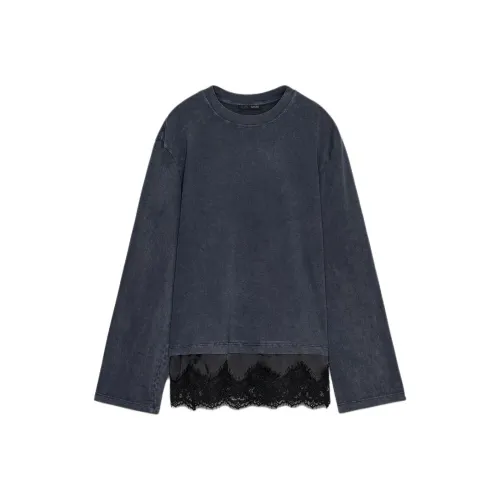 ZARA Черные Женские T-рубашки