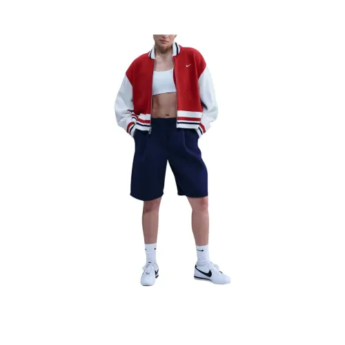 nike Sportswear Университетский красный Холст Полночь Морской синий Холст Женские Куртки