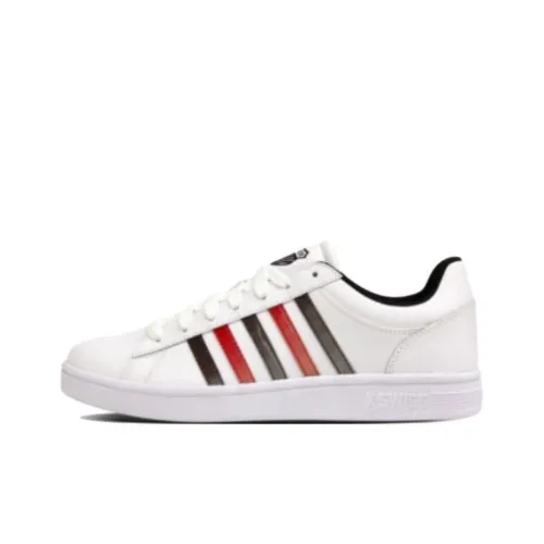 KSWISS Court Winston Амортизация Износостойкие Низкие Кроссовки для Скейтбординга Женские Белые