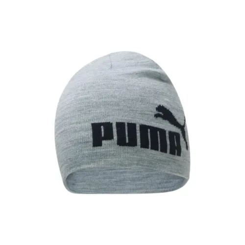 PUMA Акриловые шапки-бини унисекс серые