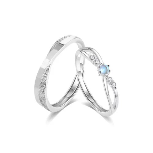 Кольцо Crafts Women's с цветной глазурью парное унисекс