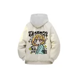 Экрю [MY1099 Утолщенный Пуховик](С подарками Высококачественный Тяжелый Бело-Серый Фотиния Свитшот)