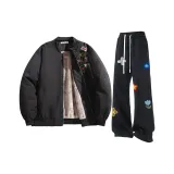 Чёрный + Чёрный Спортивные штаны