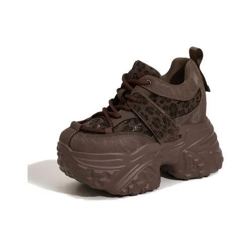 AIMISS Износостойкий Дышащий Противоскользящий Низкий Топ Кроссовки с Толстой Подошвой Женские