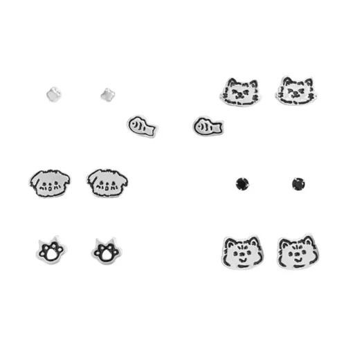 LuluCanaan Alloy Stud Earrings Women's