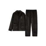 Темно-синий синий комплект пижам