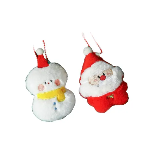 ZHICHUANGJIA Креативный Снеговик Лось Брелок Плюшевый Подвеска 7,2 см 6,8 см 7 см 8 см 7,5 см Высота