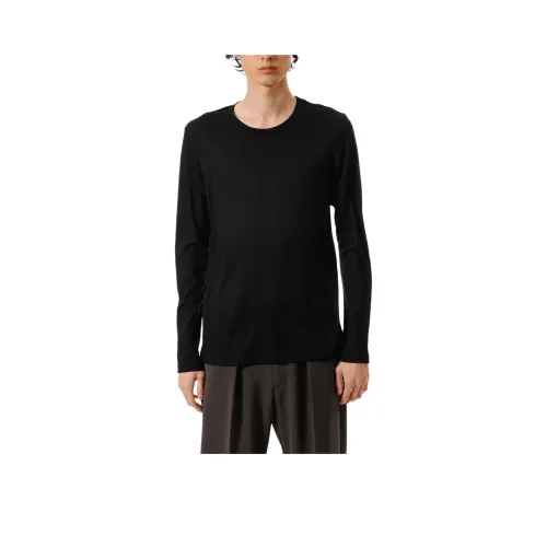 ATTACHMENT Черный Унисекс T-рубашки