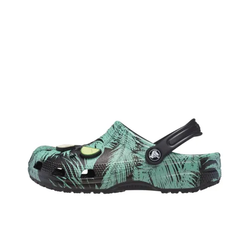 Crocs Classic Clog Pool Party Sabo Men's Camouflage Green Crocs Classic Clog Pool Party Сабо Мужской Камуфляж Зеленый
