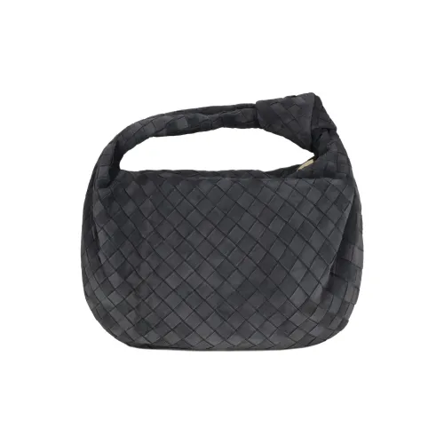 Bottega Veneta Jodie кожа сумка женская графитовая