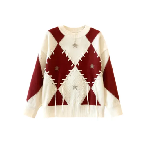 IUNOP Абрикос Красный Женский Трикотаж