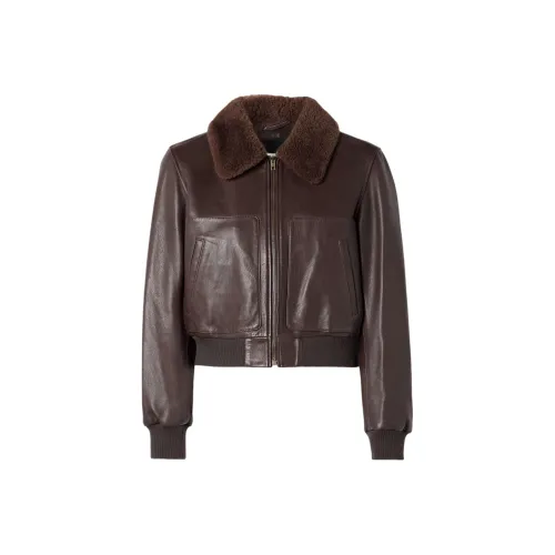 NILI LOTAN Кожа Куртка Женская