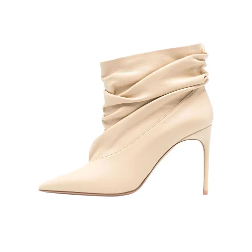 PHILOSOPHY DI LORENZO SERAFINI Malone Souliers Francesca Ботильоны 10 см Женские Светлый Бежевый