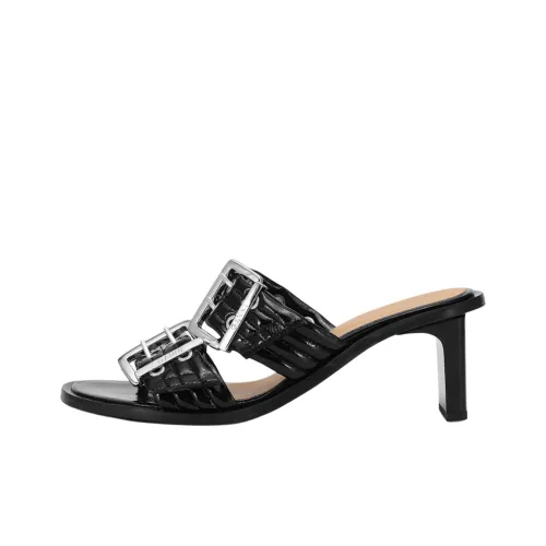 GANNI Слипоны Женские Черные